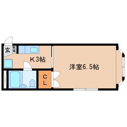 静岡駅 バス23分  片山下車：停歩1分 2階の物件間取画像